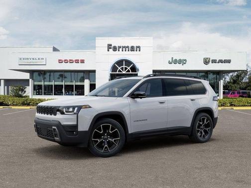 Bright White Clearcoat 2026 Jeep Cherokee Overland