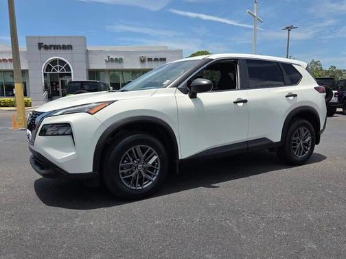 Glacier White 2021 Nissan Rogue S