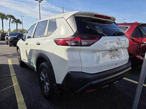 Glacier White 2021 Nissan Rogue S