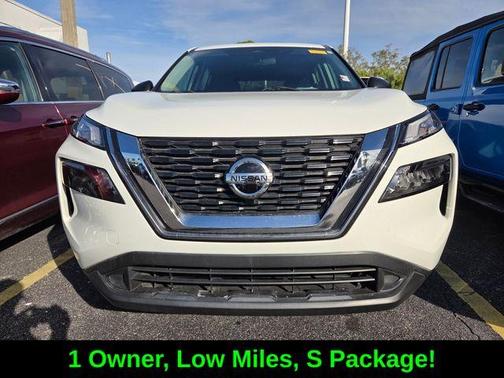 Glacier White 2021 Nissan Rogue S