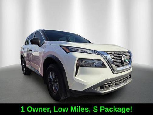 Glacier White 2021 Nissan Rogue S