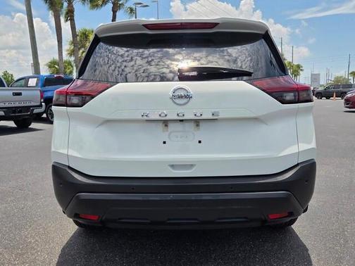 Glacier White 2021 Nissan Rogue S