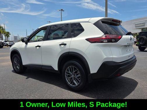 Glacier White 2021 Nissan Rogue S