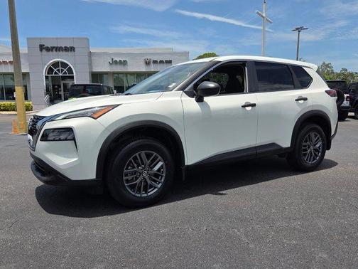 Glacier White 2021 Nissan Rogue S