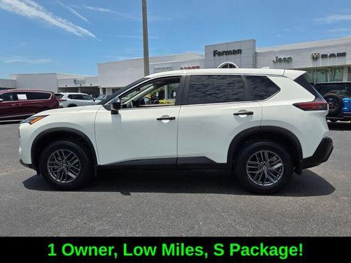 Glacier White 2021 Nissan Rogue S