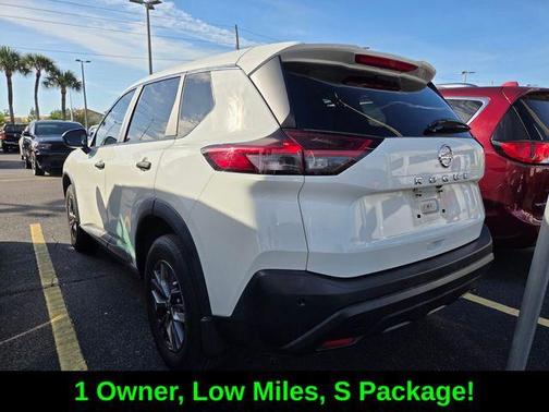 Glacier White 2021 Nissan Rogue S