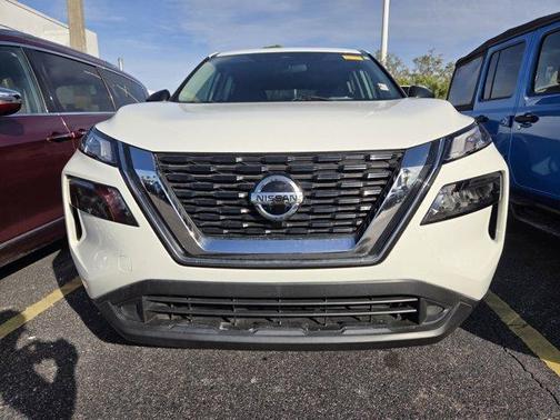 Glacier White 2021 Nissan Rogue S