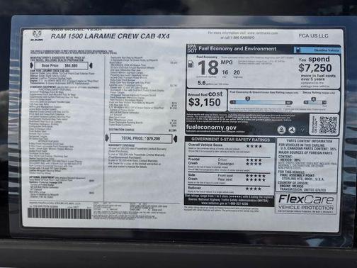 Ivory White 2026 RAM 1500 Laramie