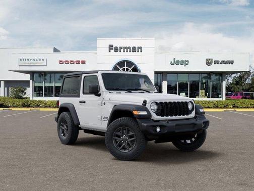Bright White Clearcoat 2026 Jeep Wrangler Sport