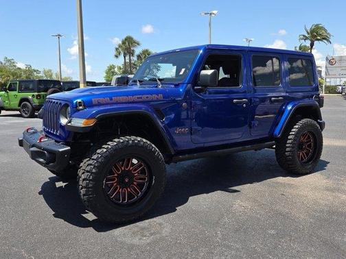 Ocean Blue Metallic 2020 Jeep Wrangler Unlimited Rubicon