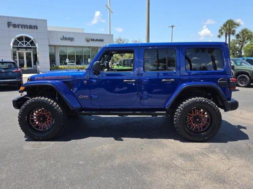 Ocean Blue Metallic 2020 Jeep Wrangler Unlimited Rubicon