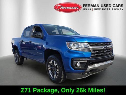 Bright Blue Metallic 2022 Chevrolet Colorado Z71