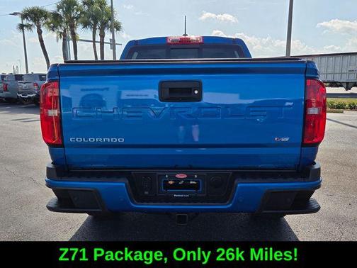 Bright Blue Metallic 2022 Chevrolet Colorado Z71