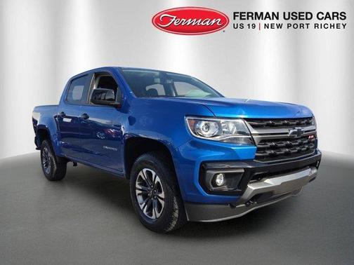 Bright Blue Metallic 2022 Chevrolet Colorado Z71