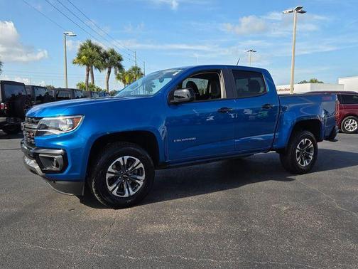 Bright Blue Metallic 2022 Chevrolet Colorado Z71