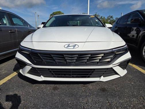 White 2024 Hyundai ELANTRA SEL