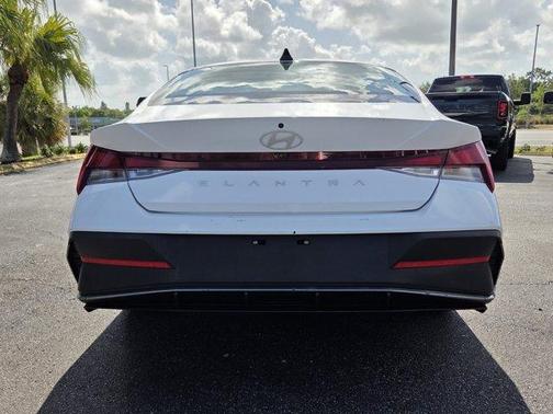 White 2024 Hyundai ELANTRA SEL