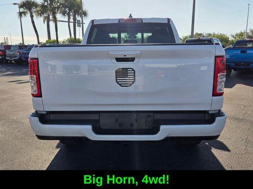 Bright White Clearcoat 2019 RAM 1500 Big Horn