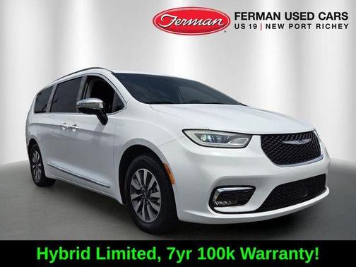 Bright White Clearcoat 2023 Chrysler Pacifica Hybrid Limited