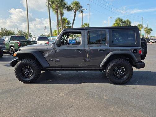 Granite Crystal Clearcoat Metallic 2025 Jeep Wrangler Sport