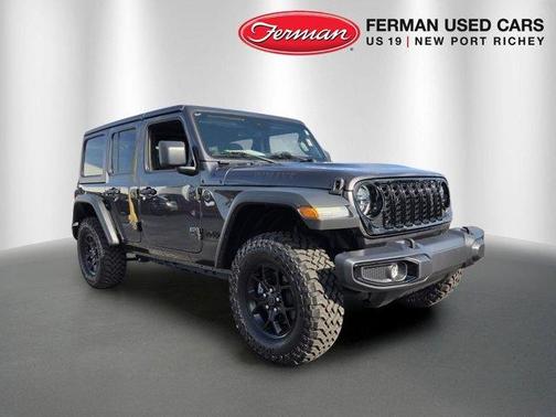 Granite Crystal Clearcoat Metallic 2025 Jeep Wrangler Sport
