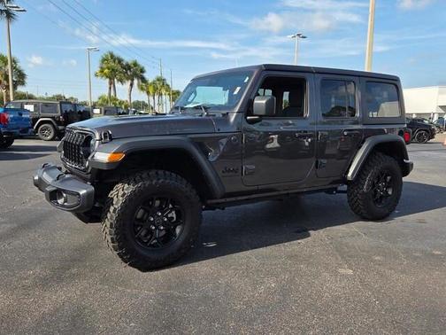 Granite Crystal Clearcoat Metallic 2025 Jeep Wrangler Sport