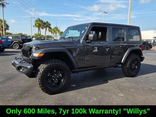 Granite Crystal Clearcoat Metallic 2025 Jeep Wrangler Sport