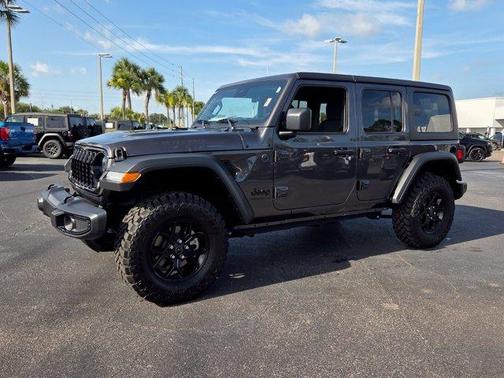 Granite Crystal Clearcoat Metallic 2025 Jeep Wrangler Sport