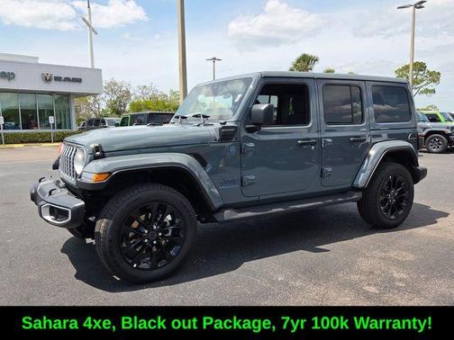 Anvil Clearcoat 2025 Jeep Wrangler 4xe Sahara