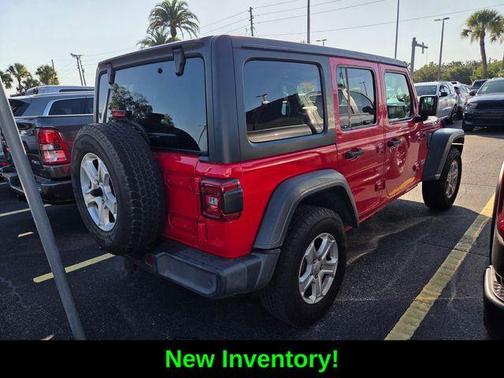 Firecracker Red Clearcoat 2019 Jeep Wrangler Unlimited Sport