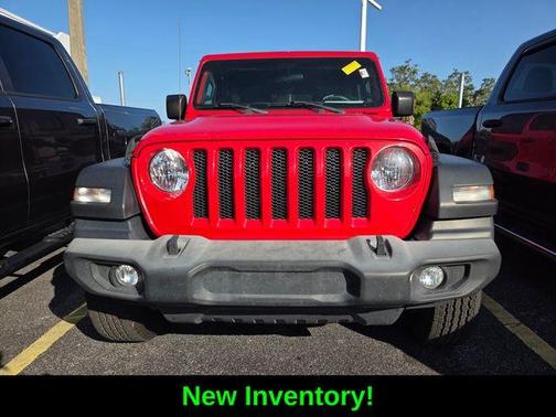 Firecracker Red Clearcoat 2019 Jeep Wrangler Unlimited Sport