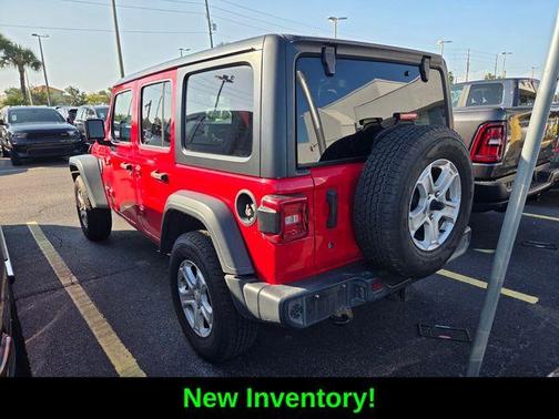 Firecracker Red Clearcoat 2019 Jeep Wrangler Unlimited Sport