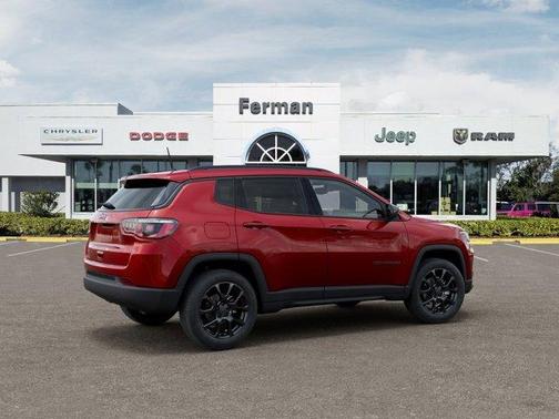 Red 2025 Jeep Compass Latitude