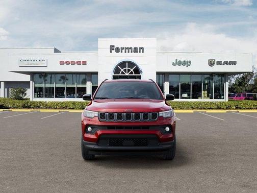 Red 2025 Jeep Compass Latitude