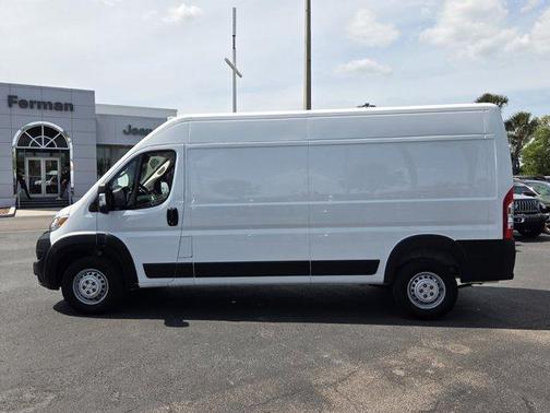 Bright White Clearcoat 2025 RAM ProMaster 2500 High Roof