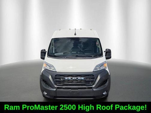 Bright White Clearcoat 2025 RAM ProMaster 2500 High Roof