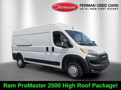 Bright White Clearcoat 2025 RAM ProMaster 2500 High Roof