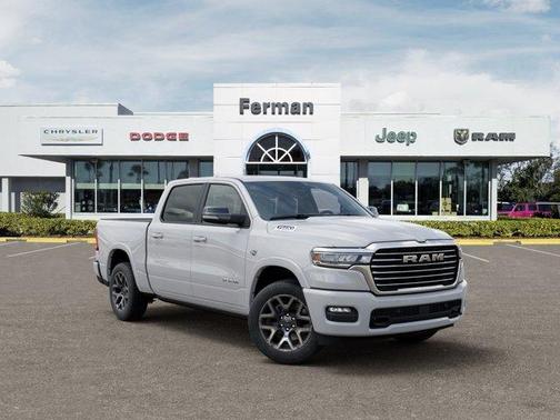 Bright White Clearcoat 2026 RAM 1500 Laramie