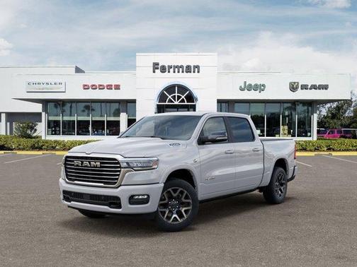 Bright White Clearcoat 2026 RAM 1500 Laramie