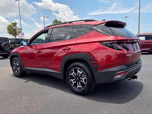 Red 2025 Hyundai TUCSON XRT