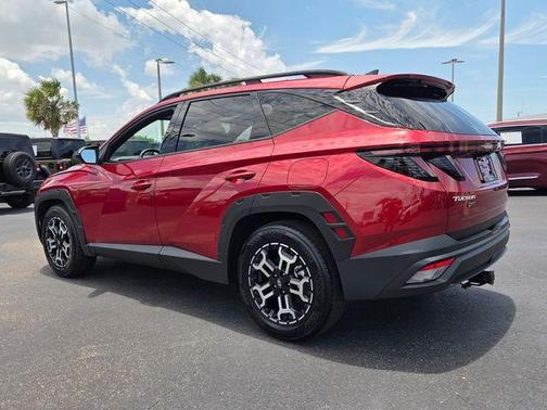 Red 2025 Hyundai TUCSON XRT