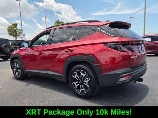 Red 2025 Hyundai TUCSON XRT