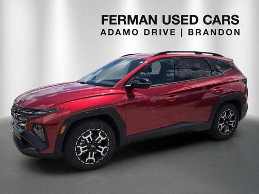 Red 2025 Hyundai TUCSON XRT