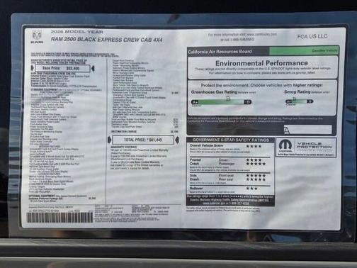 Ceramic Gray Clearcoat 2026 RAM 2500 Tradesman