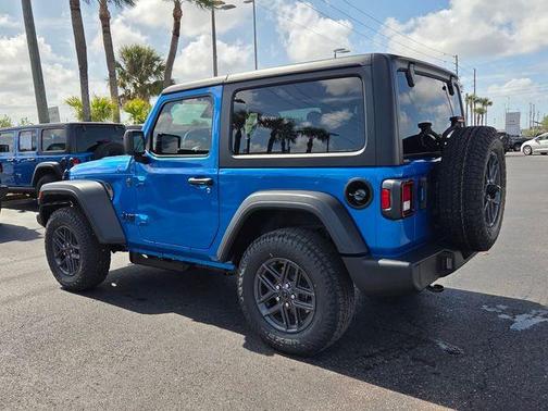 Hydro Blue Pearl 2026 Jeep Wrangler Sport