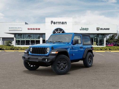 Hydro Blue Pearl 2026 Jeep Wrangler Sport