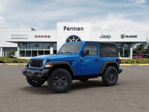 Hydro Blue Pearl 2026 Jeep Wrangler Sport
