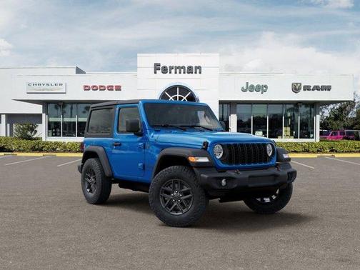 Hydro Blue Pearl 2026 Jeep Wrangler Sport