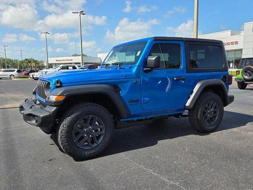 Hydro Blue Pearl 2026 Jeep Wrangler Sport