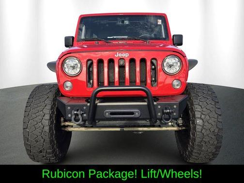 Firecracker Red Clearcoat 2017 Jeep Wrangler Unlimited Rubicon